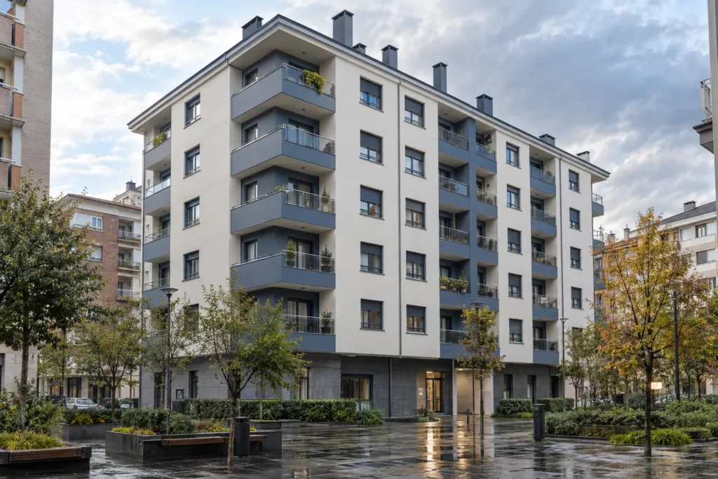 Propuesta de renovación e impermeabilización de fachada para una comunidad en Vitoria-Gasteiz